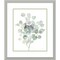 Eucalyptus III Cool by Danhui Nai Wood Framed Wall Art Print 19 in. W x 22 in. H
